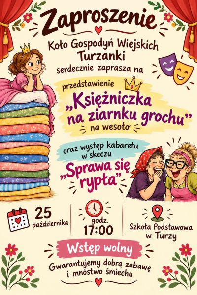 Występy KGW Turzanki w Szkole Podstawowej w Turzy